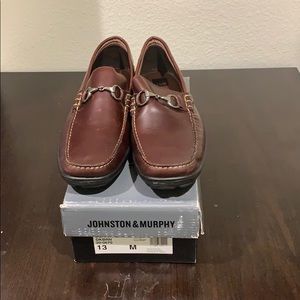 Johnston & Murphy Durant Bit Dark Brown